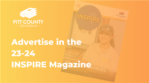 Advertise in the 23-24 Inspire Magazine